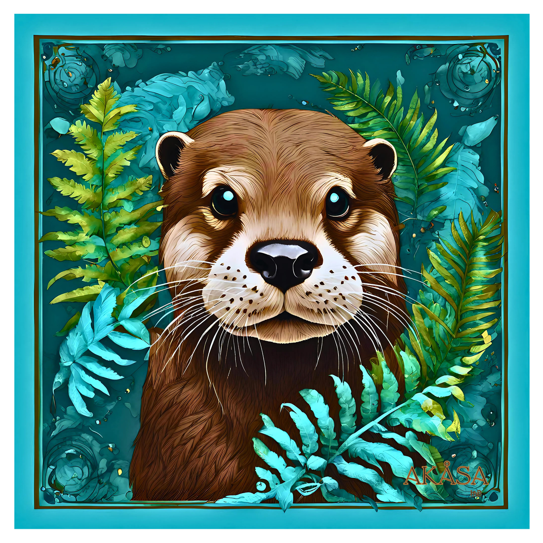 La Loutre : Symbole de Joie et de Créativité dans l'Astrologie Amérindienne