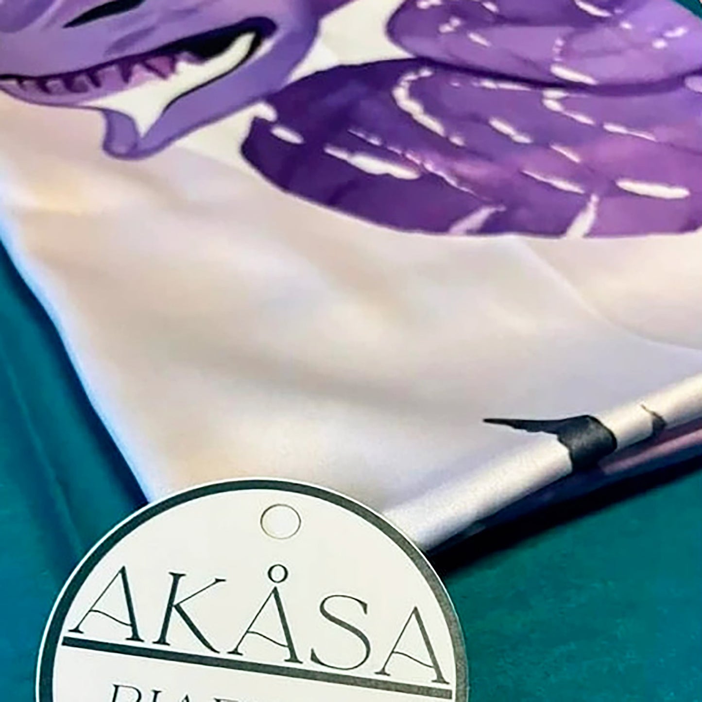 ᎢᎾᏛ (Inada) - Foulard Carré 66cm | Signe du Serpent (23 Octobre - 21 Novembre) | Astrologie Amérindienne | AKÅSA Biarritz