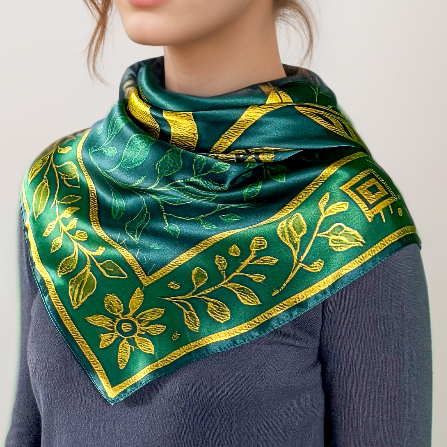 Maya Silk Square "Chicchan" – Awakening of Vital Energy