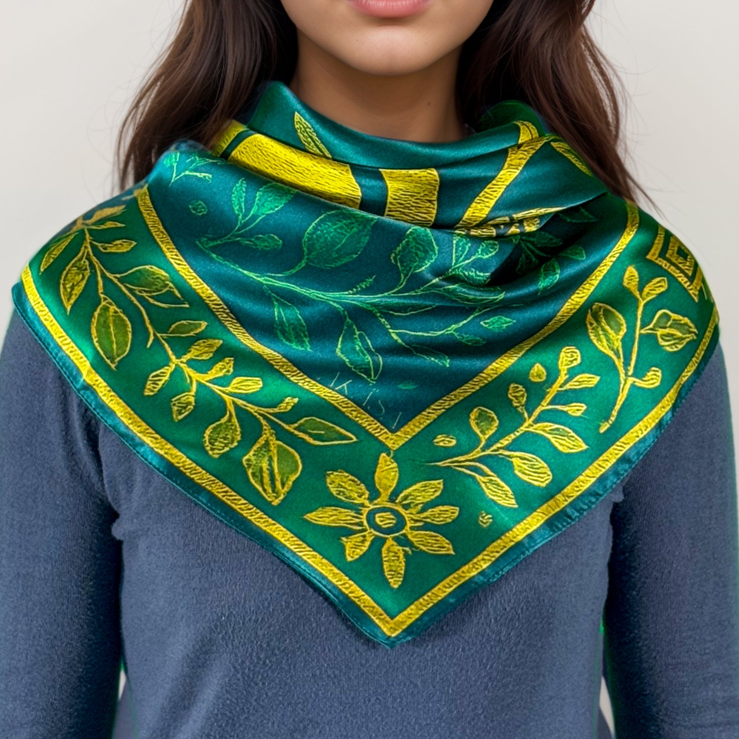 Maya Silk Square "Chicchan" – Awakening of Vital Energy