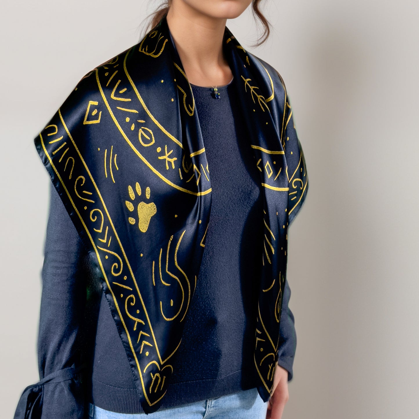 Maya Silk Square ‘Ix’ – Sacred Feminine Power