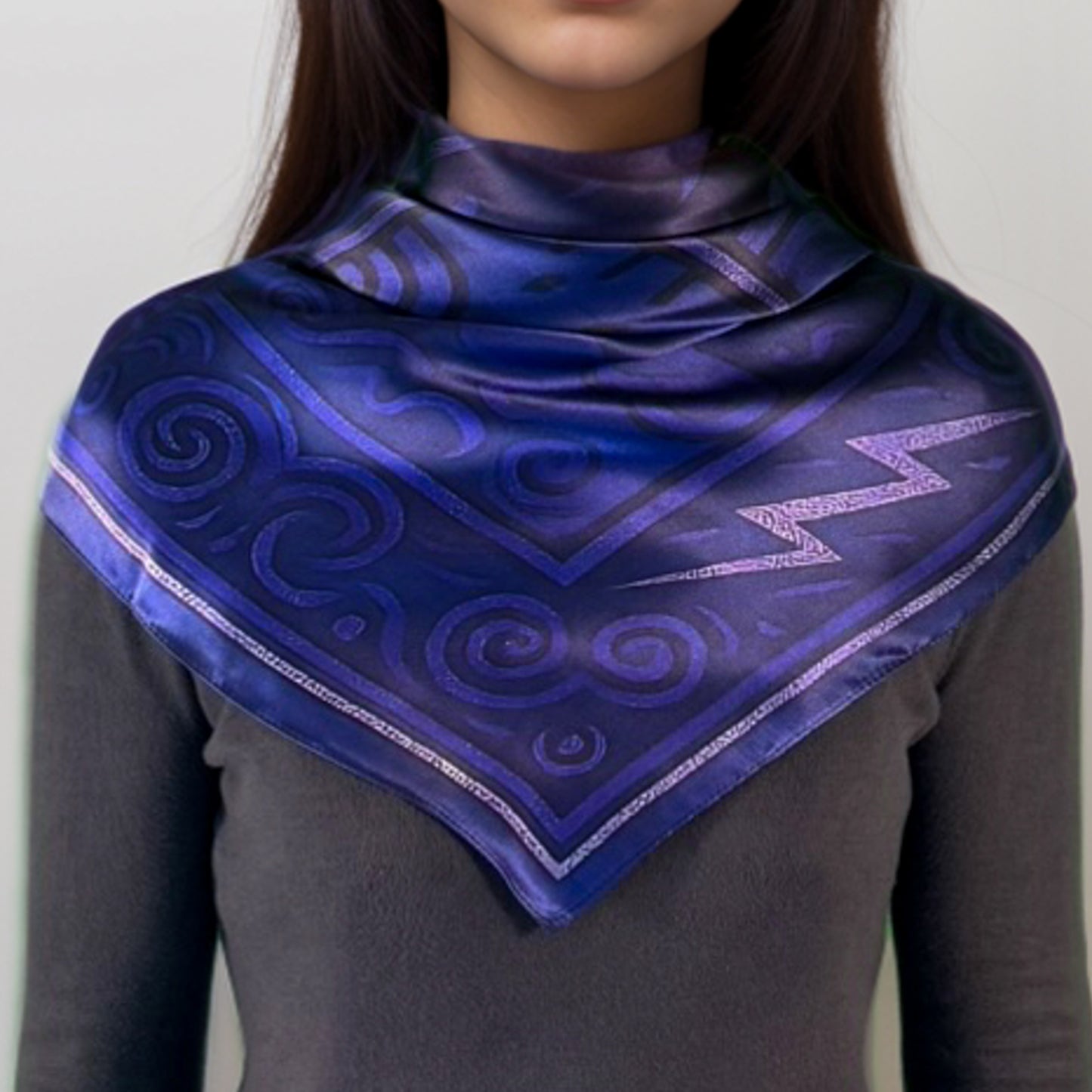 Maya "Kawak" Silk Square – Purifying Thunder