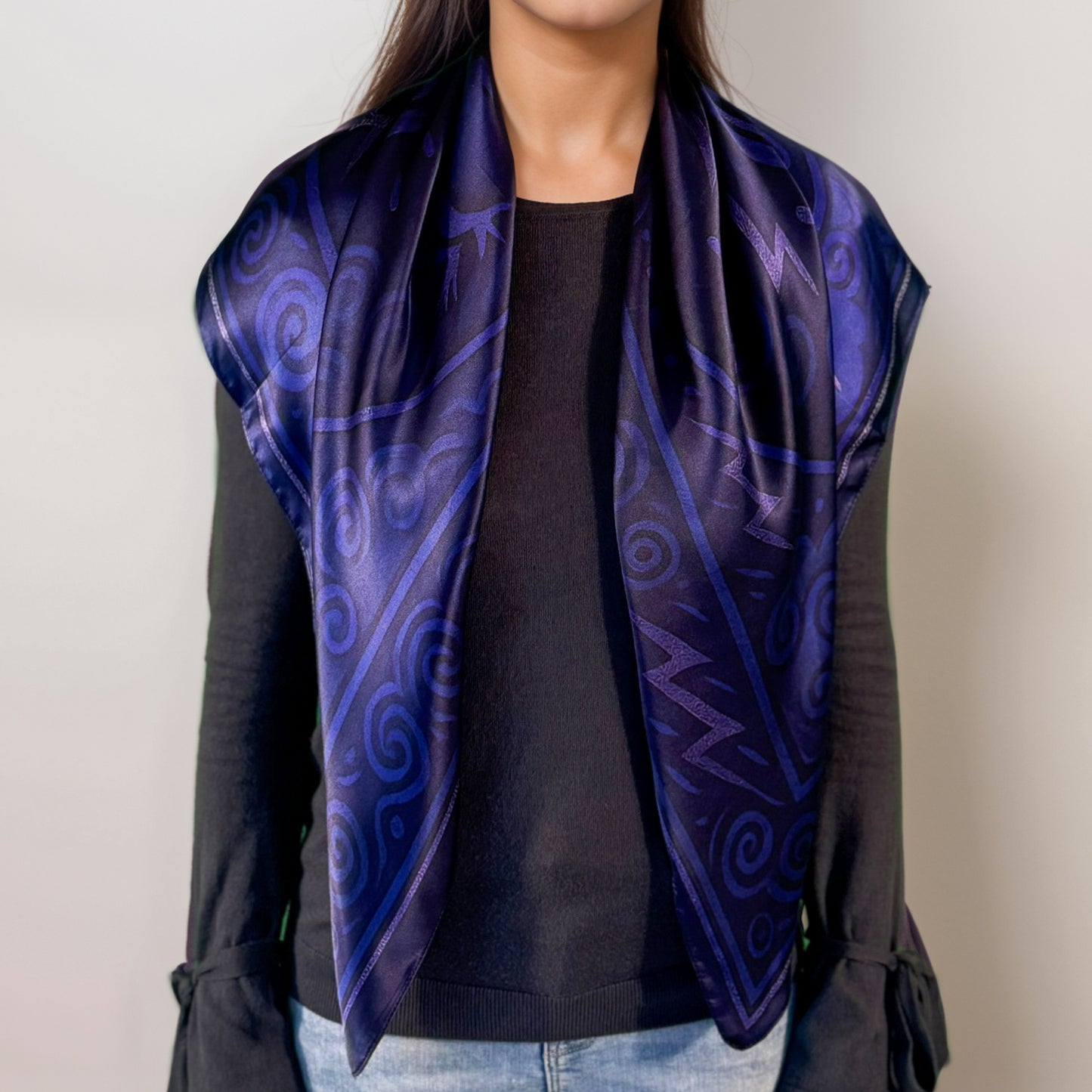 Maya "Kawak" Silk Square – Purifying Thunder