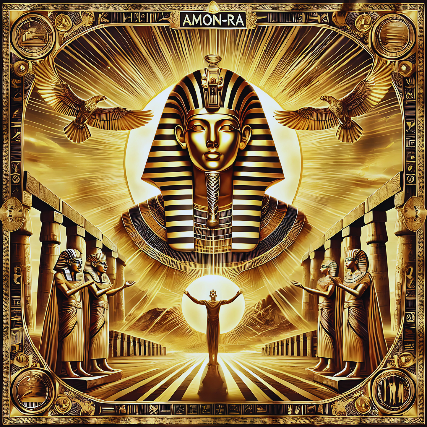 Silk Square 88 – Amon-Ra: Solar Force and Eternal Creation
