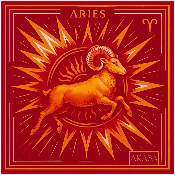 Carré de soie Aries – Zodiac Silk Constellation 88 cm