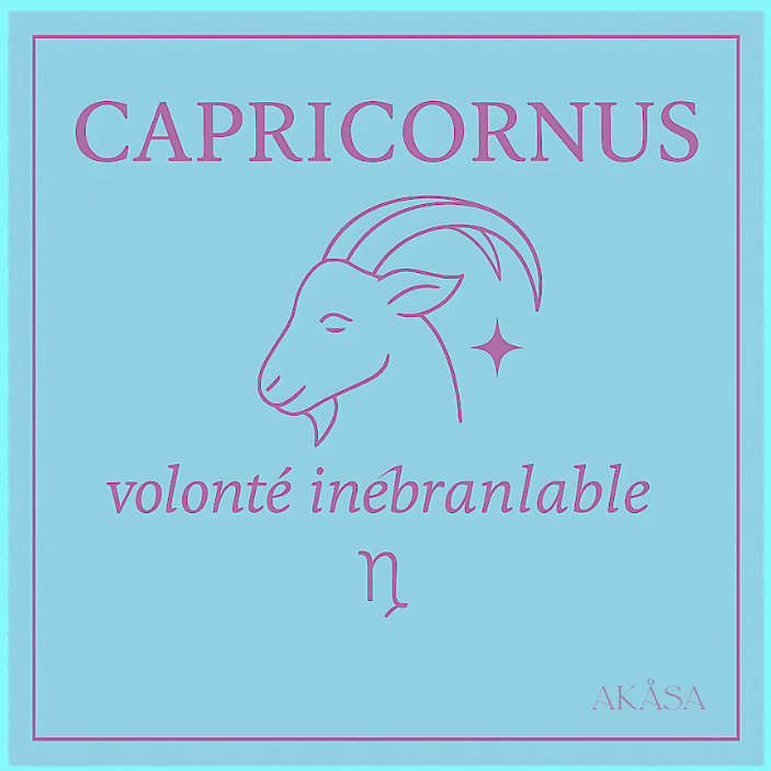 Carré de soie Capricornus – ZodiaPop 66 cm