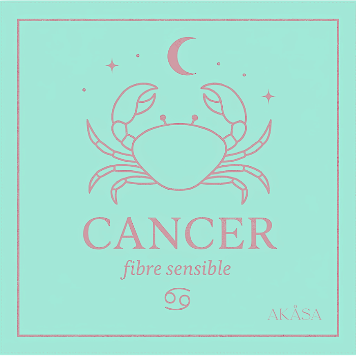 Carré de soie Cancer – ZodiaPop 66 cm