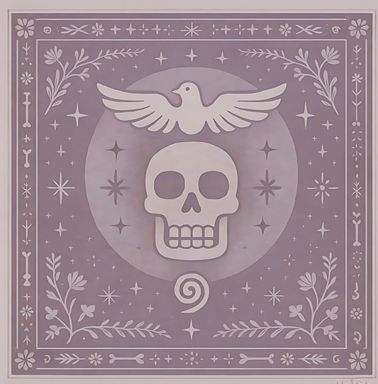 Maya Silk Square "Cimi" - Renaissance und Befreiung