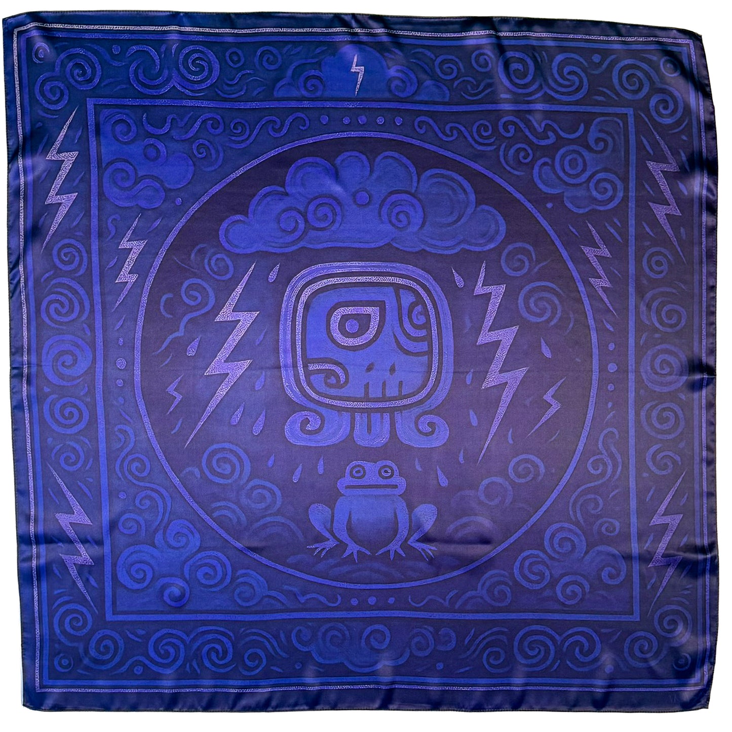 Maya "Kawak" Silk Square – Purifying Thunder