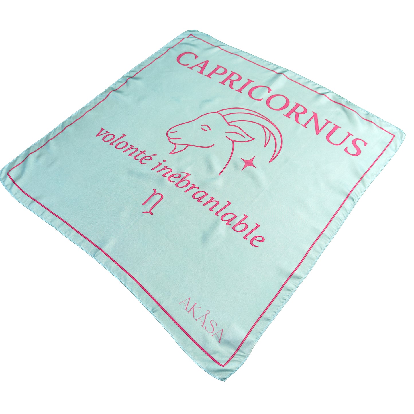 Carré de soie Capricornus – ZodiaPop 66 cm