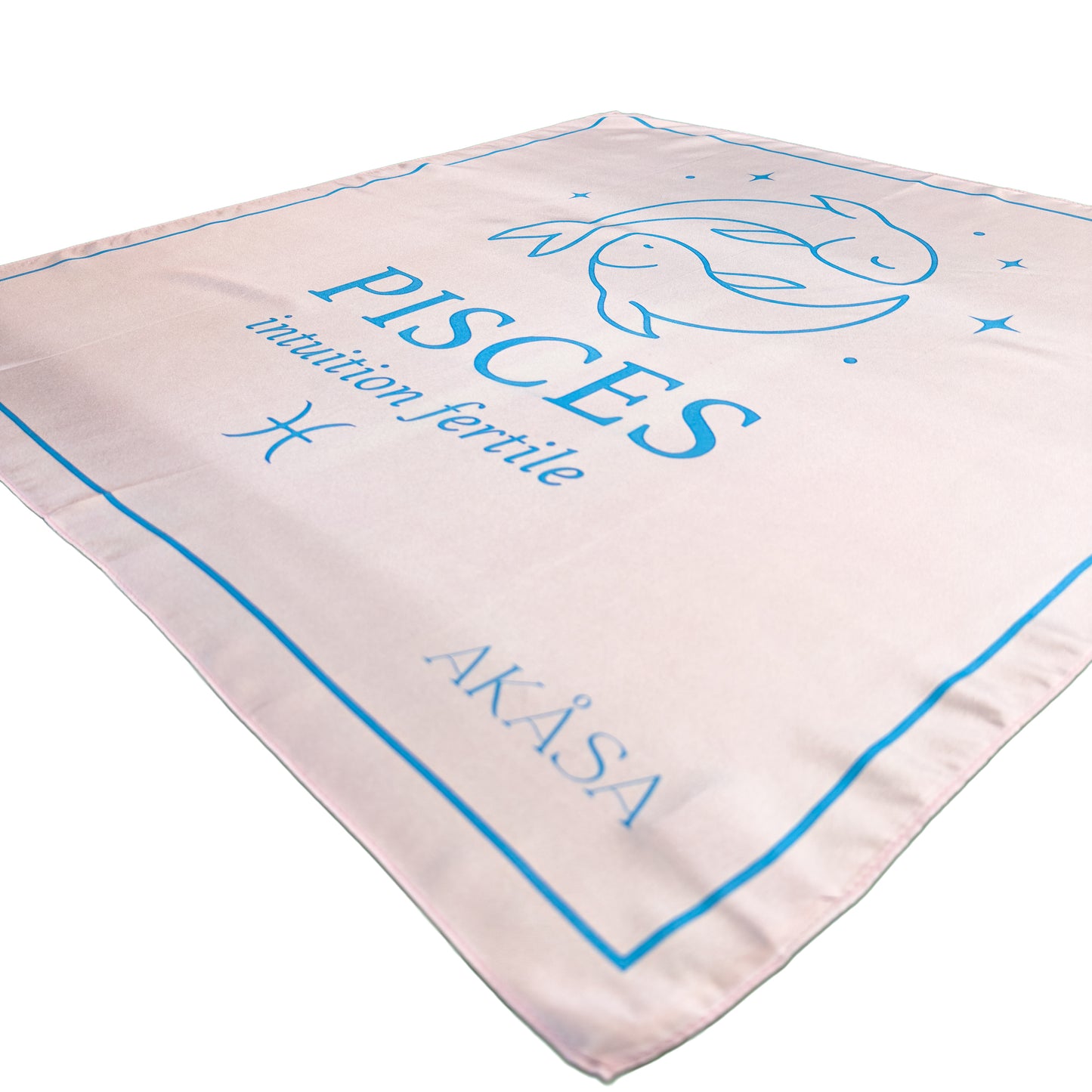 Carré de soie Pisces – ZodiaPop 66 cm
