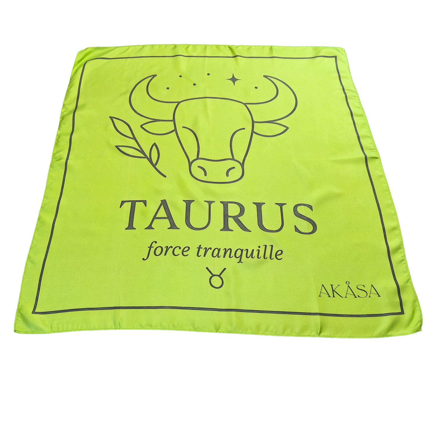 Carré de soie Taurus – ZodiaPop 66 cm
