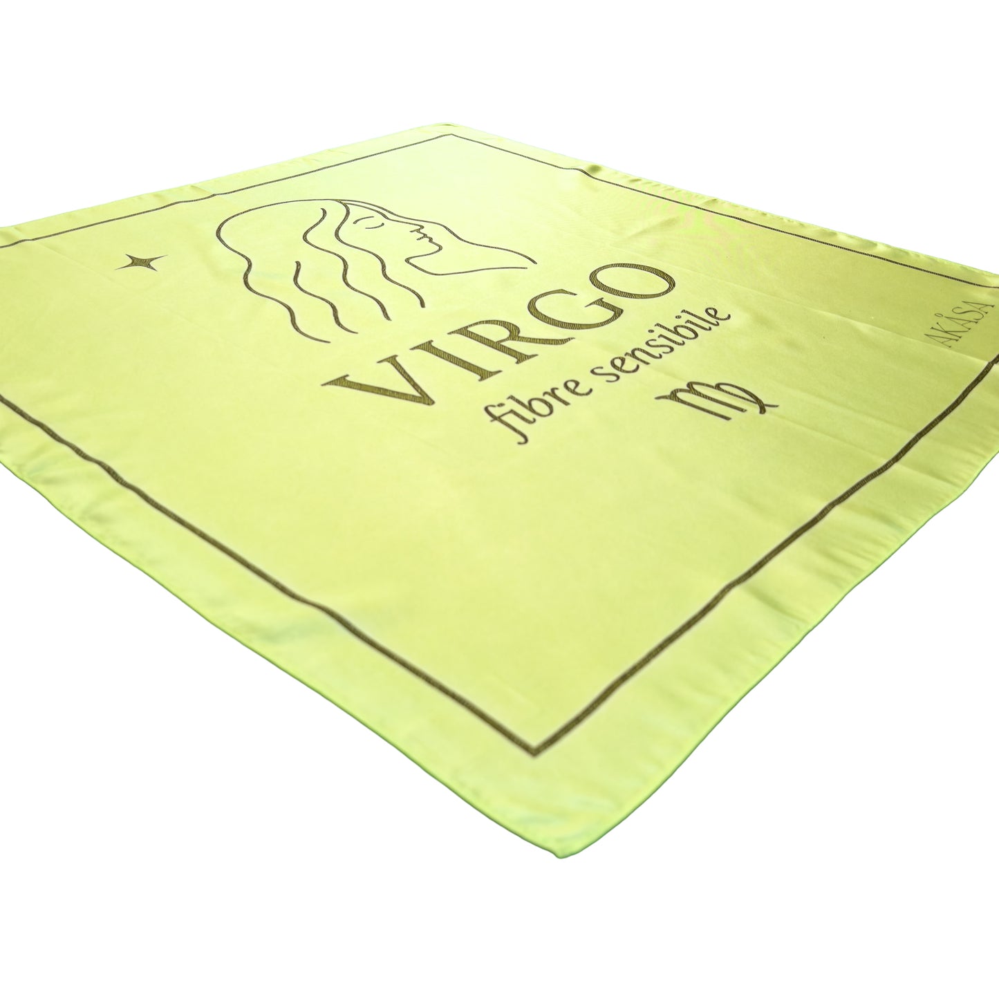 Carré de soie Virgo – ZodiaPop 66 cm