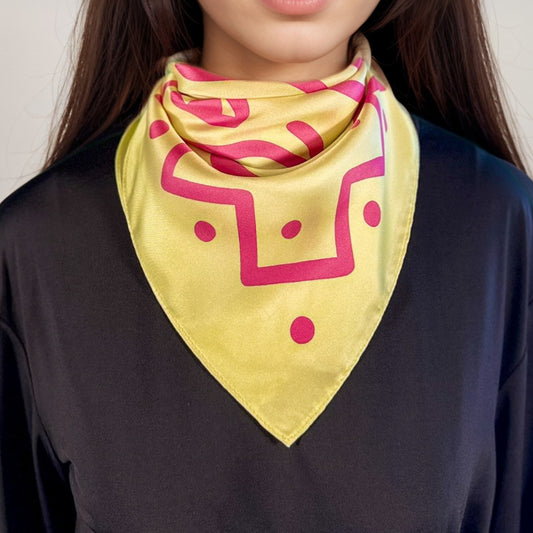 Silk Square Maya Pop "Eb" - Lebenspfad