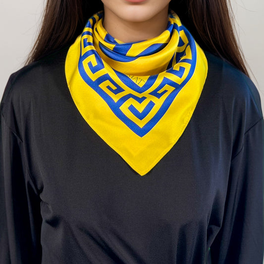 Maya Pop "Lamat" Silk Square - Beauty Star