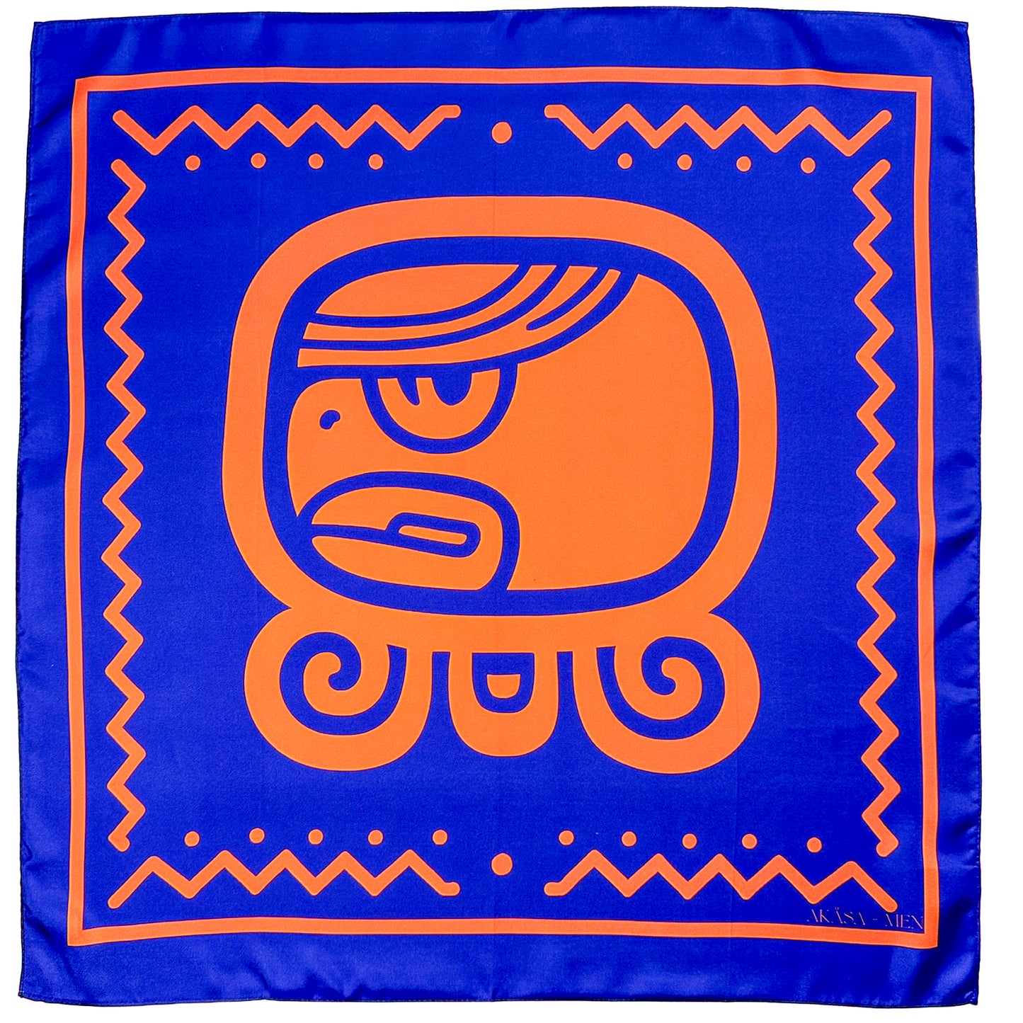 Carré de soie Maya Pop "Men" – Vision de l’Aigle