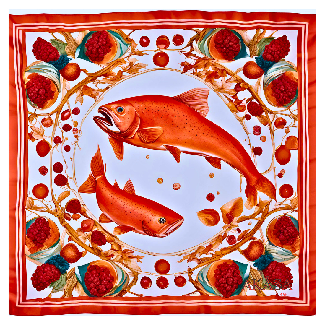 🐟 Saumon – Le courant sacré de la volonté