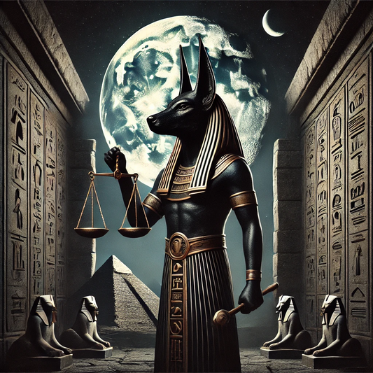 🐺 Anubis – Le gardien des seuils et des vérités cachées