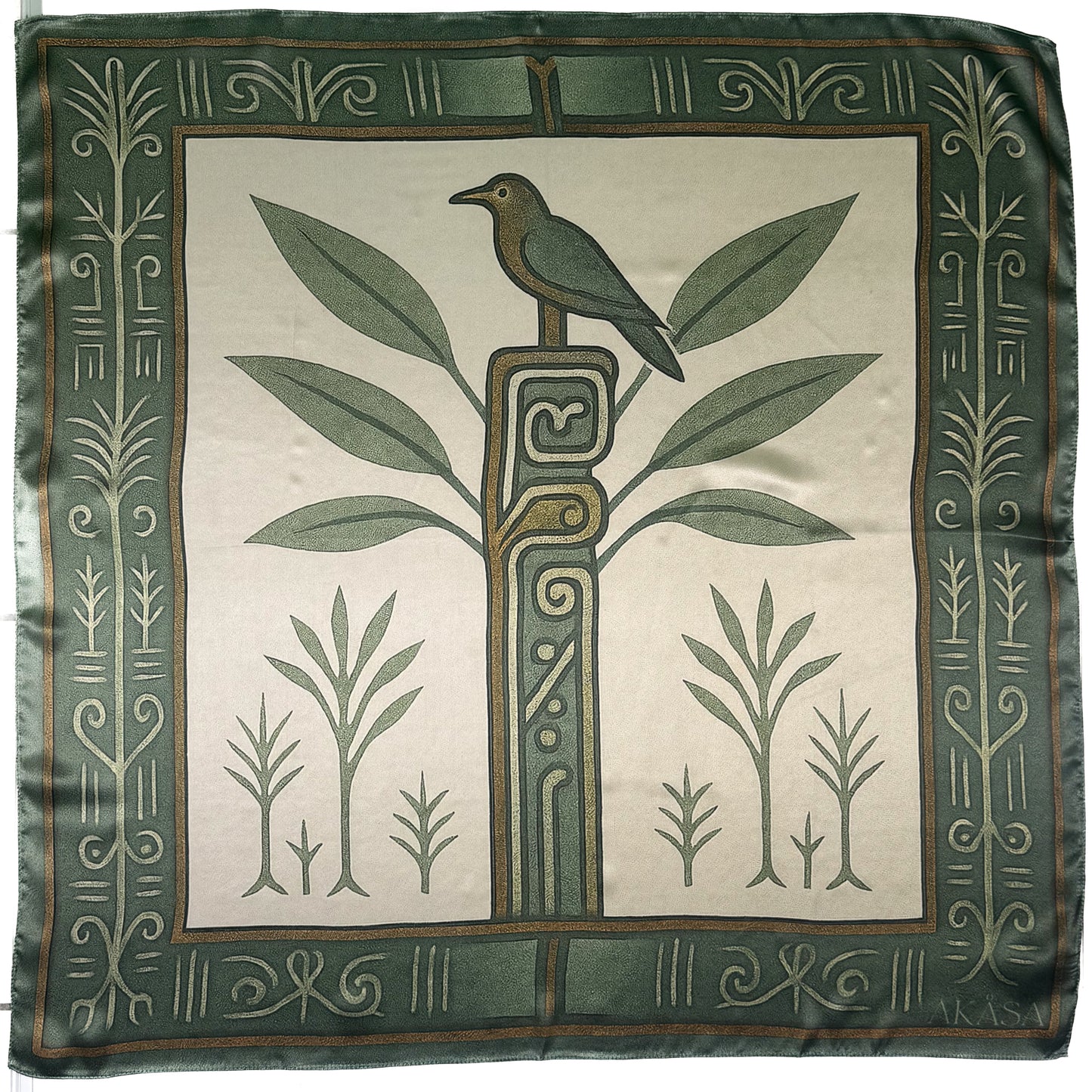 Maya silk square ‘B’en’ – Interior Pillar