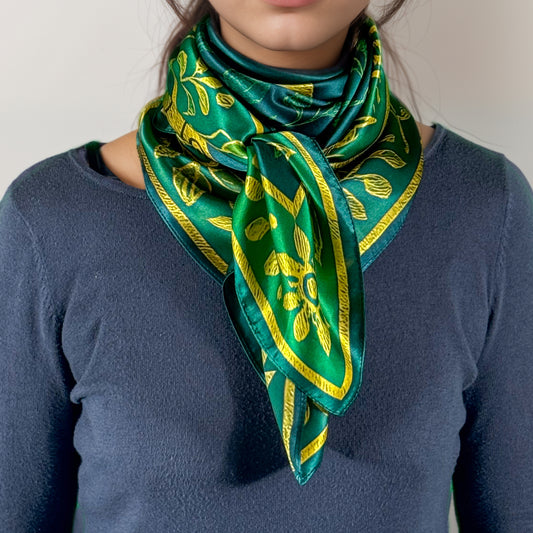 Maya Silk Square "Chicchan" – Awakening of Vital Energy