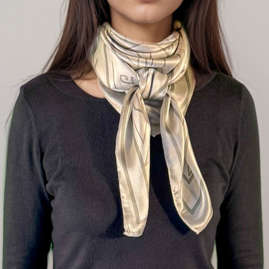 Maya Silk Square "Etz'nab'" - Mirror of Truth