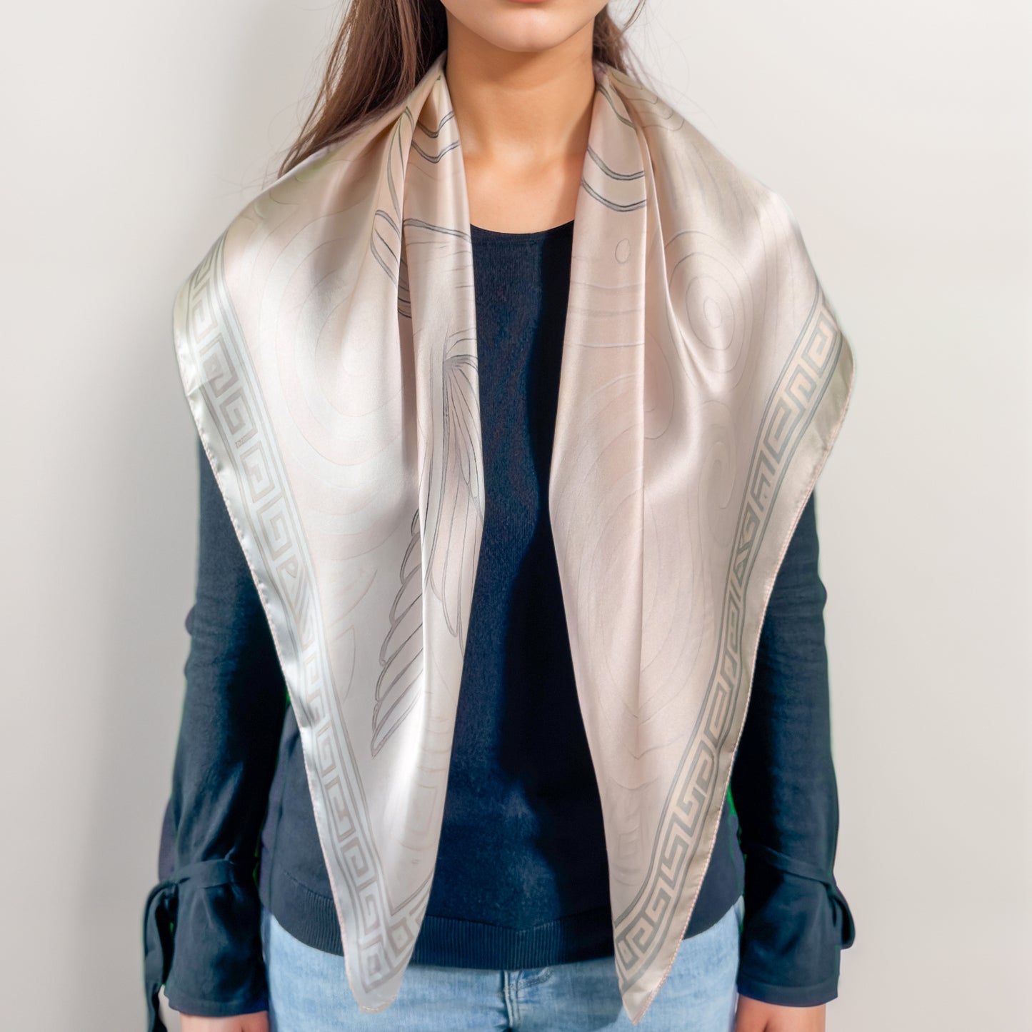 Maya "Ik'" Silk Square - Sacred Breath