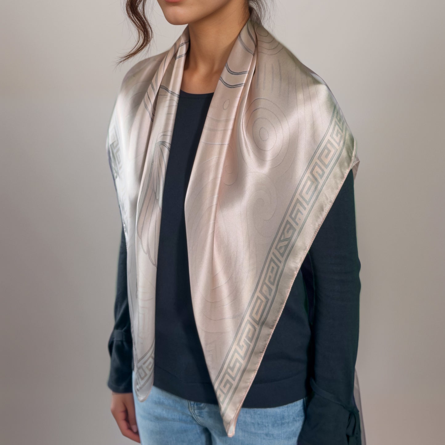Maya "Ik'" Silk Square - Sacred Breath