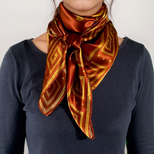 Maya Silk Square "Imix" – Bearer of Beginnings.