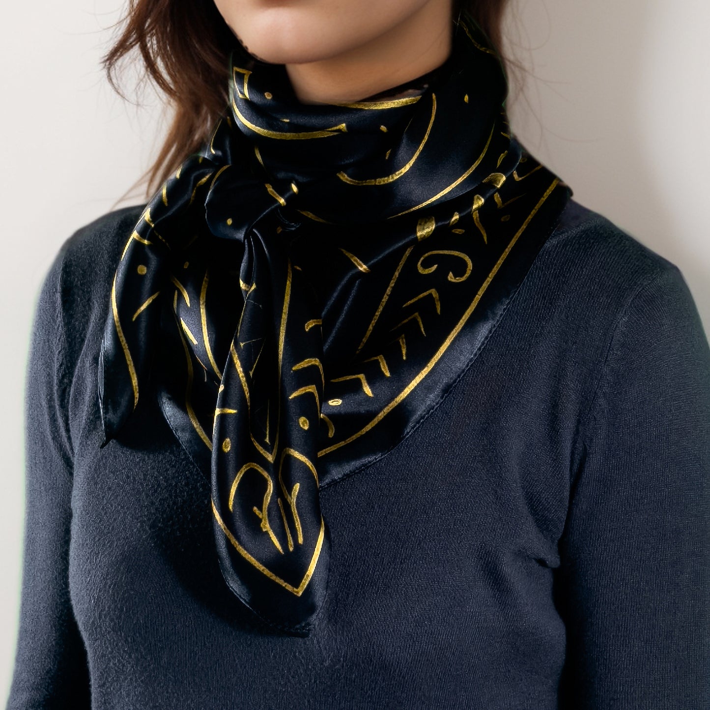 Maya Silk Square "ix" - Heilige weibliche Kraft