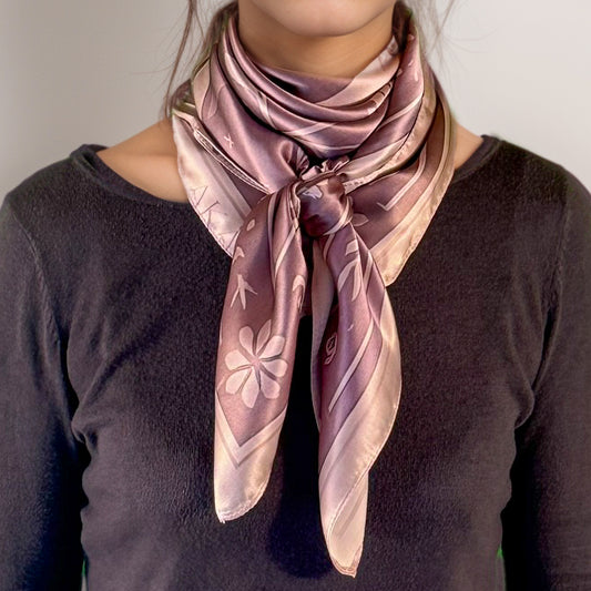 Maya "Cimi" silk square – Renaissance and Liberation