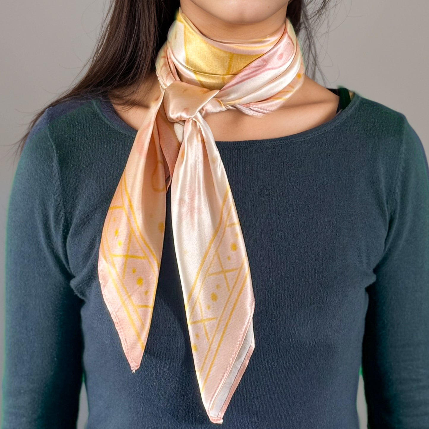 Maya "Lamat" silk square – Étoile de Beauté