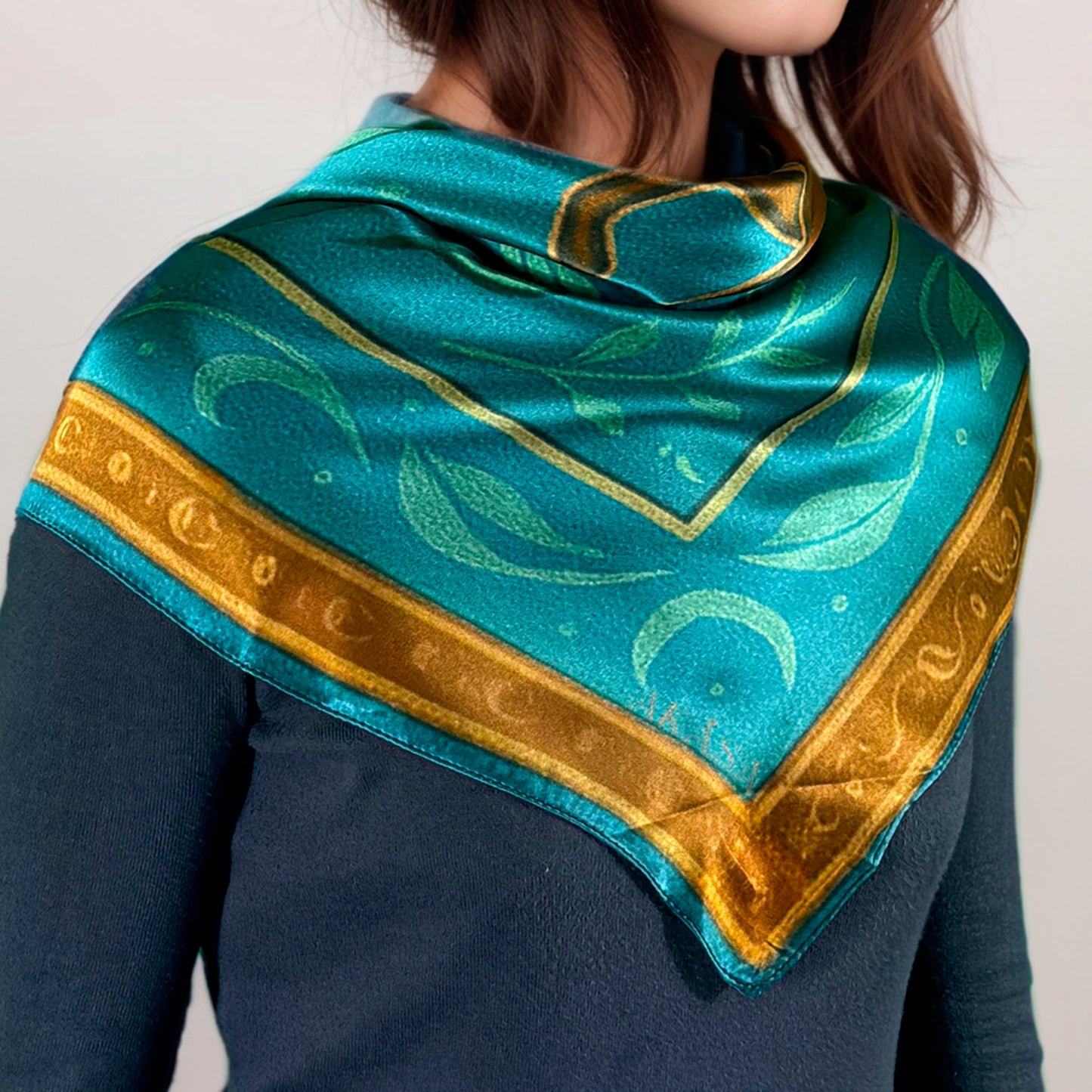 Maya Silk Square "Manik'" - Healing Hand