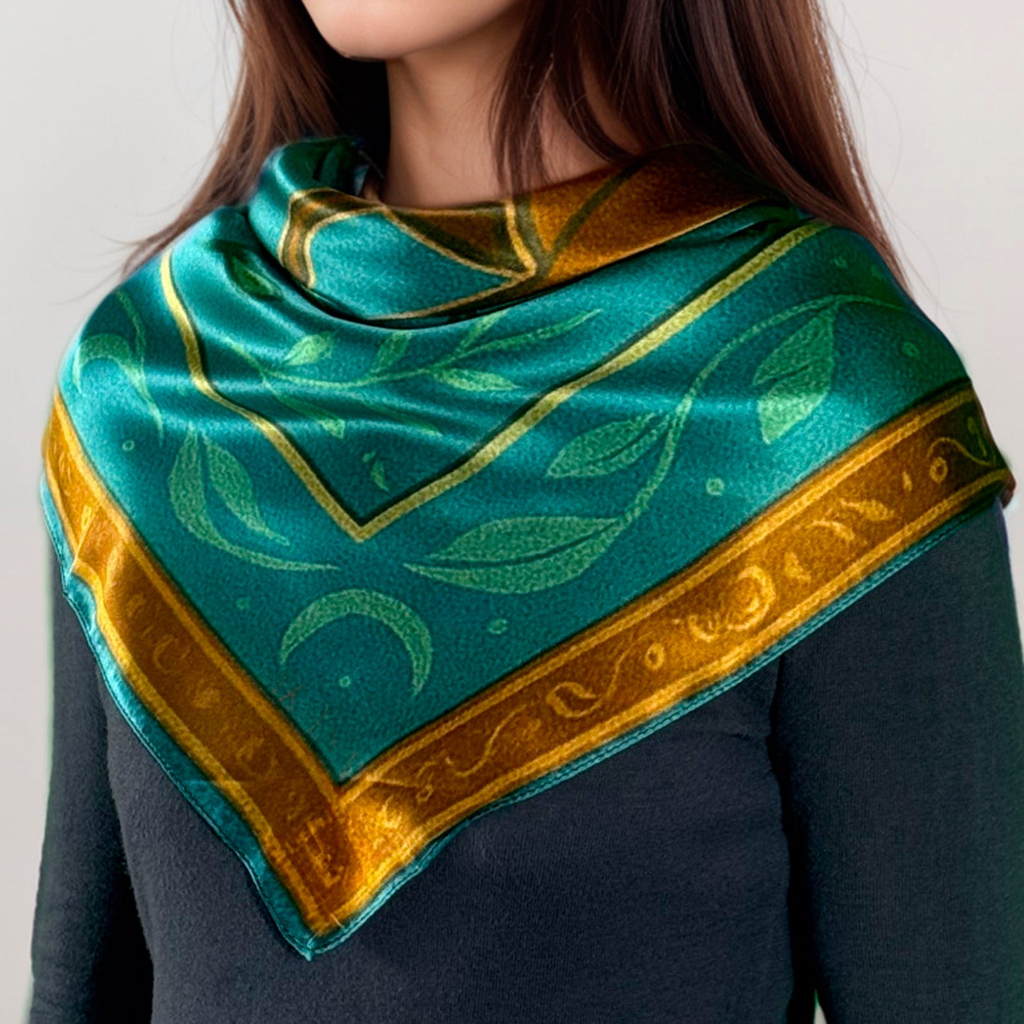 Maya Silk Square "Manik'" - Healing Hand