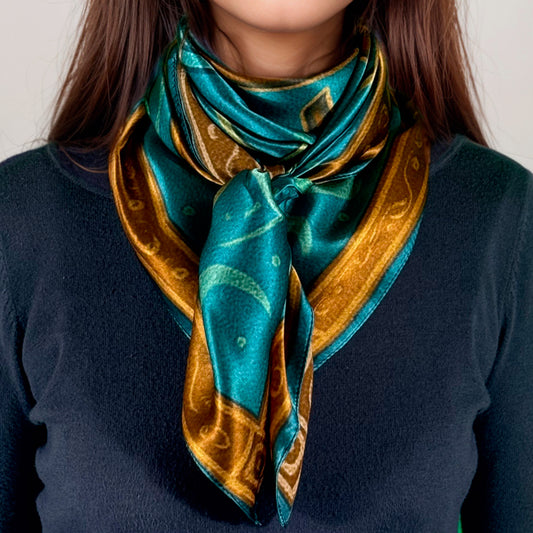 Maya Silk Square "Manik'" - Healing Hand