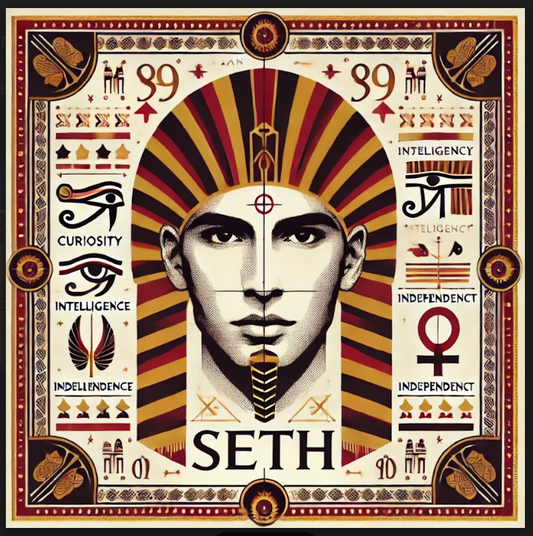 Seth: Wind of Change – 𓊃𓏏𓎛 (Sṯẖ) - Quadrat 88 aus 16 Momme Seidentwill