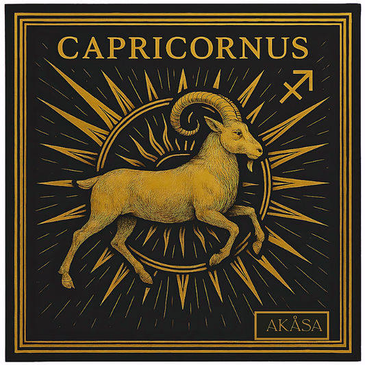 Carré de soie Capricornus – Zodiac Silk Constellation 88 cm