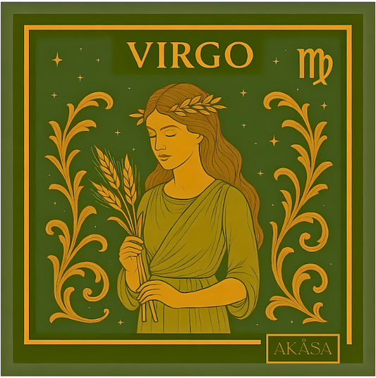 Carré de soie Virgo – Zodiac Silk Constellation 88 cm