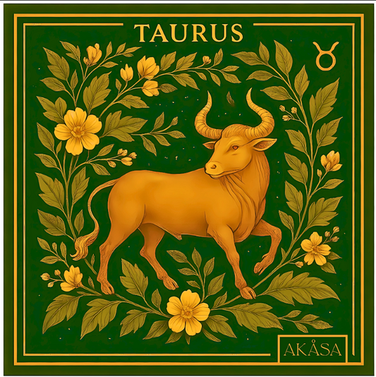 Carré de soie Taurus – Zodiac Silk Constellation 88 cm