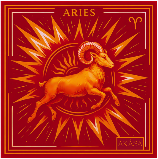 Carré de soie Aries – Zodiac Silk Constellation 88 cm