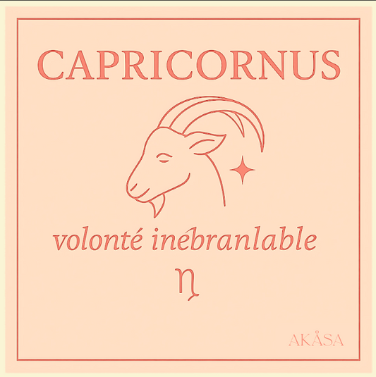 Carré de soie Capricornus – Blush Constellation 66 cm