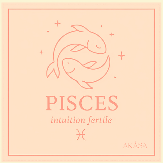 Carré de soie Pisces – Blush Constellation 66 cm