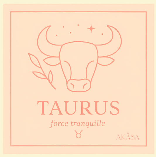Carré de soie Taureau – Blush Constellation 66 cm