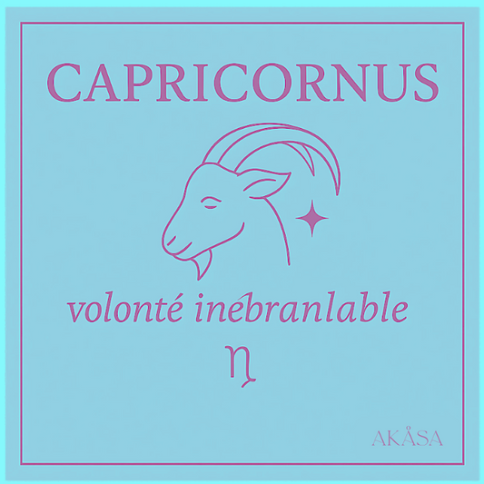 Carré de soie Capricornus – ZodiaPop 66 cm