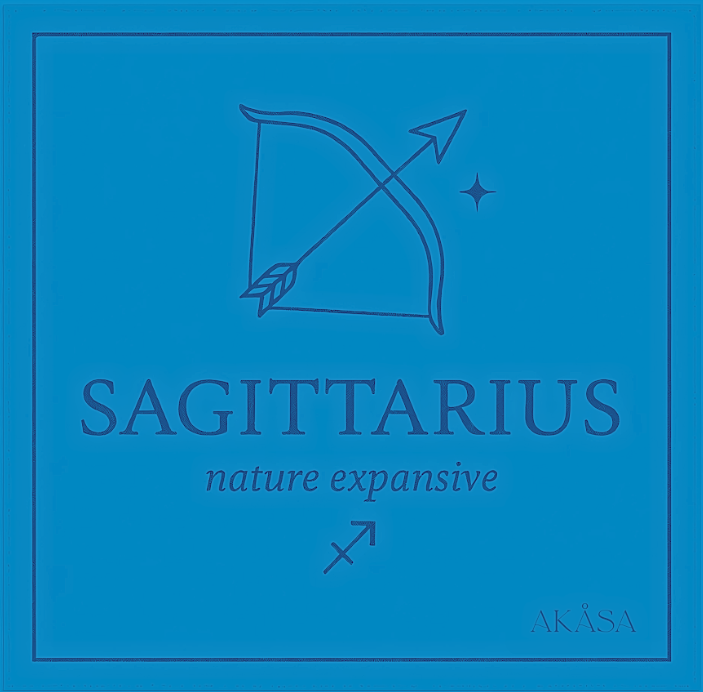 Carré de soie Sagittarius – ZodiaPop 66 cm