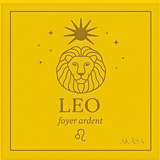 Carré de soie Leo – ZodiaPop 66 cm