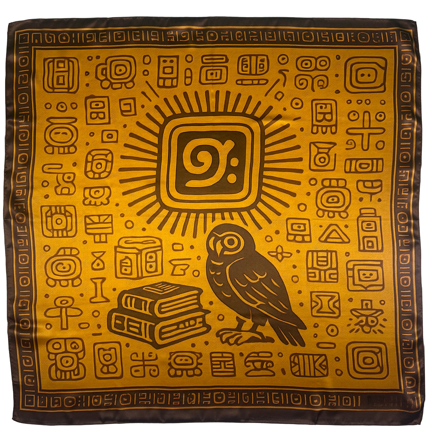 Maya silk square ‘Kib'’ – Wisdom and Purification