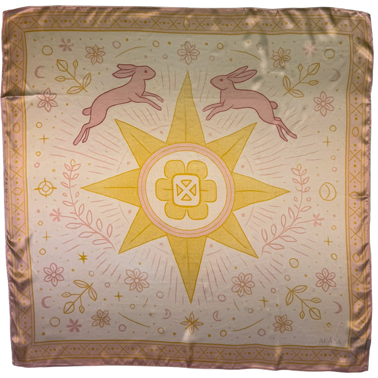 Maya "Lamat" silk square – Étoile de Beauté