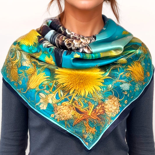 Silk Square 88 – Maison AKÅSA Biarritz – ᏔᏬᏗ –Tawodi – (Der Falke)