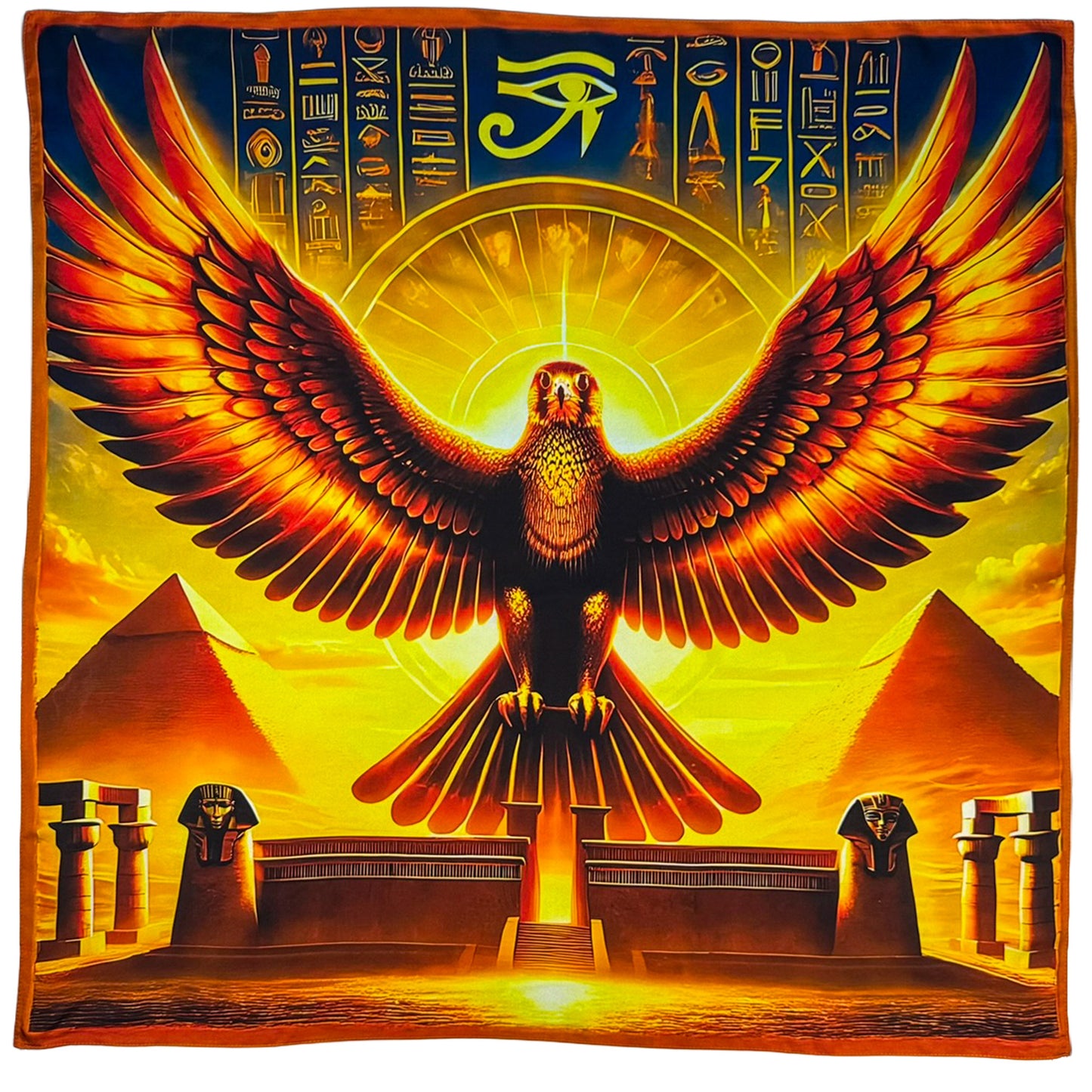 Silk Square 88 – Horus: Clear Vision and Divine Protection