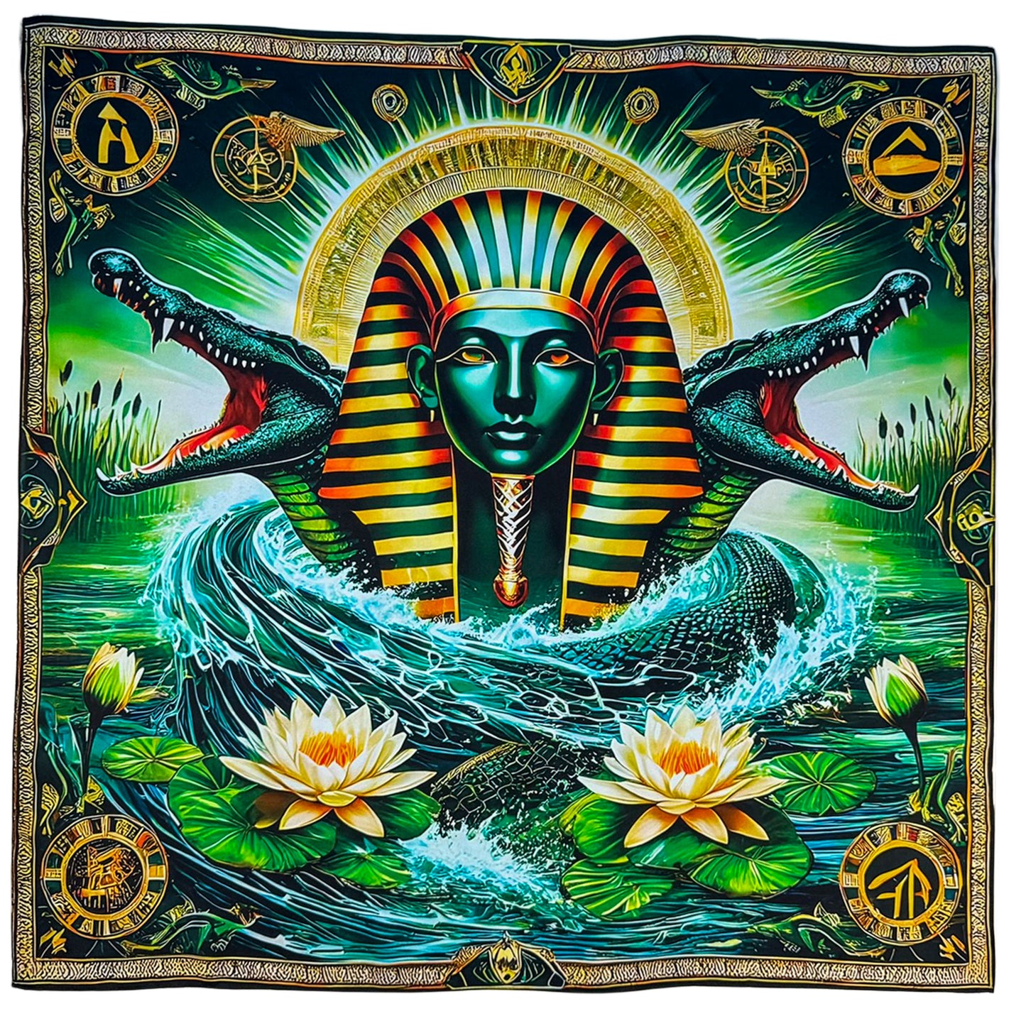 Quadrat 88 in Seide - Sobek: lebenswichtige Energie und Wasserkraft